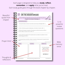 Load image into Gallery viewer, Thoughts From the Mount of Blessings Study Guide