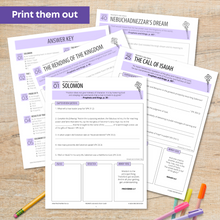 Load image into Gallery viewer, Prophets And Kings Study Guide