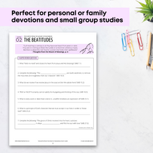Load image into Gallery viewer, Thoughts From the Mount of Blessings Study Guide