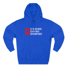 Load image into Gallery viewer, "Redeemed, Revived, Reformed" Hoodie - Dark