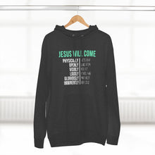 Load image into Gallery viewer, "Jesus Will Come" Hoodie - Dark