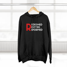 Load image into Gallery viewer, "Redeemed, Revived, Reformed" Hoodie - Dark