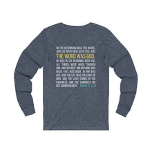 Load image into Gallery viewer, "The Word was God" Long Sleeve Tee