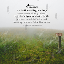 Load image into Gallery viewer, First & Highest Duty Screen Background