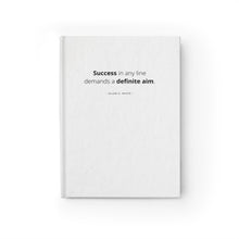 Load image into Gallery viewer, "Success In Any Line" Entrepreneur Journal - Ruled Line