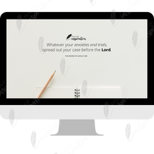 Load image into Gallery viewer, Before the Lord Screen Background