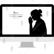 Load image into Gallery viewer, Pray First Screen Background