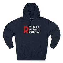 Load image into Gallery viewer, "Redeemed, Revived, Reformed" Hoodie - Dark