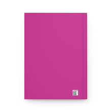 Load image into Gallery viewer, Fight the Good Fight Hardcover Notebook - Pink