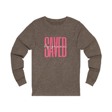 Load image into Gallery viewer, "Saved by Grace" Long Sleeve Tee