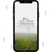 Load image into Gallery viewer, First & Highest Duty Screen Background