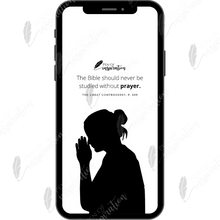 Load image into Gallery viewer, Pray First Screen Background