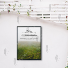 Load image into Gallery viewer, First & Highest Duty Screen Background