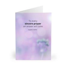Load image into Gallery viewer, Answer to a Sincere Prayer Greeting Cards (5 Pack)