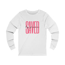 Load image into Gallery viewer, "Saved by Grace" Long Sleeve Tee - Light
