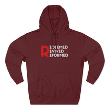 Load image into Gallery viewer, "Redeemed, Revived, Reformed" Hoodie - Dark
