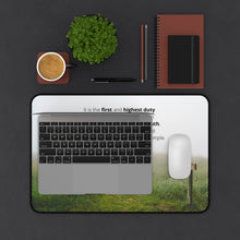 Load image into Gallery viewer, "First Duty" Desk Mat