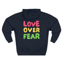 Load image into Gallery viewer, "Love Over Fear" Hoodie