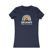 Load image into Gallery viewer, "God Always Keeps His Promises" Women's Tee - Dark