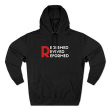 Load image into Gallery viewer, "Redeemed, Revived, Reformed" Hoodie - Dark