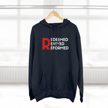 Load image into Gallery viewer, "Redeemed, Revived, Reformed" Hoodie - Dark