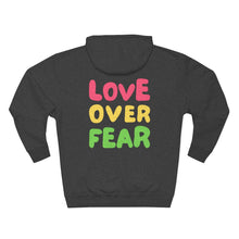Load image into Gallery viewer, "Love Over Fear" Hoodie