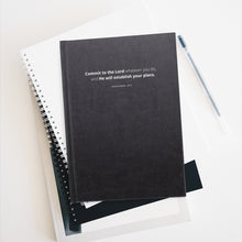 Load image into Gallery viewer, "Commit to the Lord" Entrepreneur Journal - Ruled Line