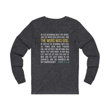 Load image into Gallery viewer, "The Word was God" Long Sleeve Tee