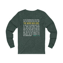 Load image into Gallery viewer, "The Word was God" Long Sleeve Tee
