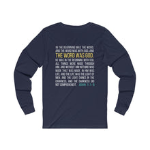 Load image into Gallery viewer, "The Word was God" Long Sleeve Tee