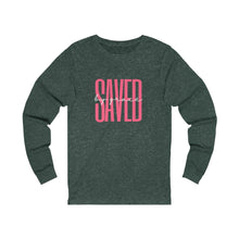 Load image into Gallery viewer, "Saved by Grace" Long Sleeve Tee