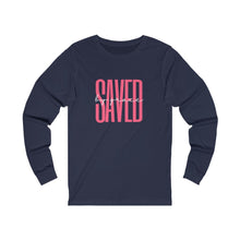 Load image into Gallery viewer, "Saved by Grace" Long Sleeve Tee