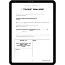 Load image into Gallery viewer, Christ&#39;s Object Lessons Study Guide
