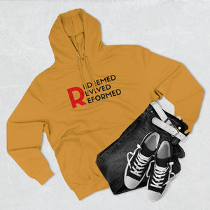 "Redeemed, Revived, Reformed" Hoodie - Light