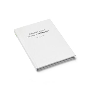 "Success In Any Line" Entrepreneur Journal - Ruled Line