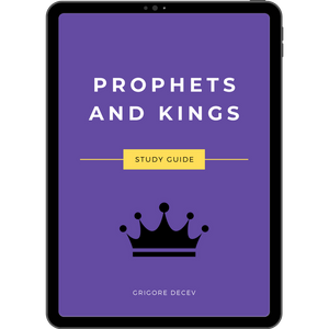 Prophets And Kings Study Guide
