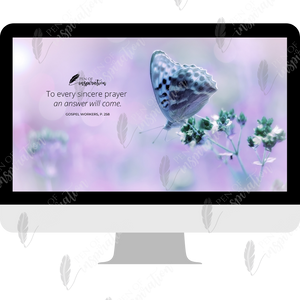 An Answer Will Come Screen Background