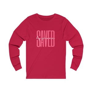 "Saved by Grace" Long Sleeve Tee