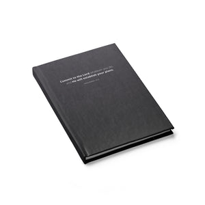 "Commit to the Lord" Entrepreneur Journal - Blank