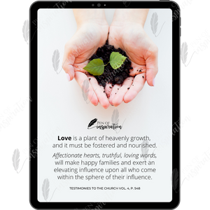 Love, a Plant of Heavenly Growth