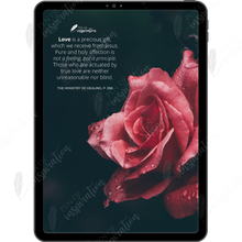 Load image into Gallery viewer, Love is a Principle Screen Background
