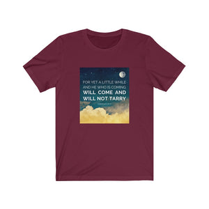 "He Will Come" Jersey Short Sleeve Tee