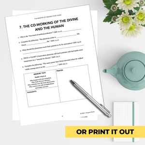The Ministry of Healing Study Guide