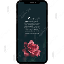 Load image into Gallery viewer, Love is a Principle Screen Background

