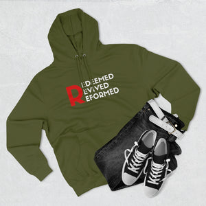 "Redeemed, Revived, Reformed" Hoodie - Dark