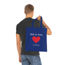 Load image into Gallery viewer, God is Love Tote - Blue
