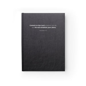 "Commit to the Lord" Entrepreneur Journal - Ruled Line