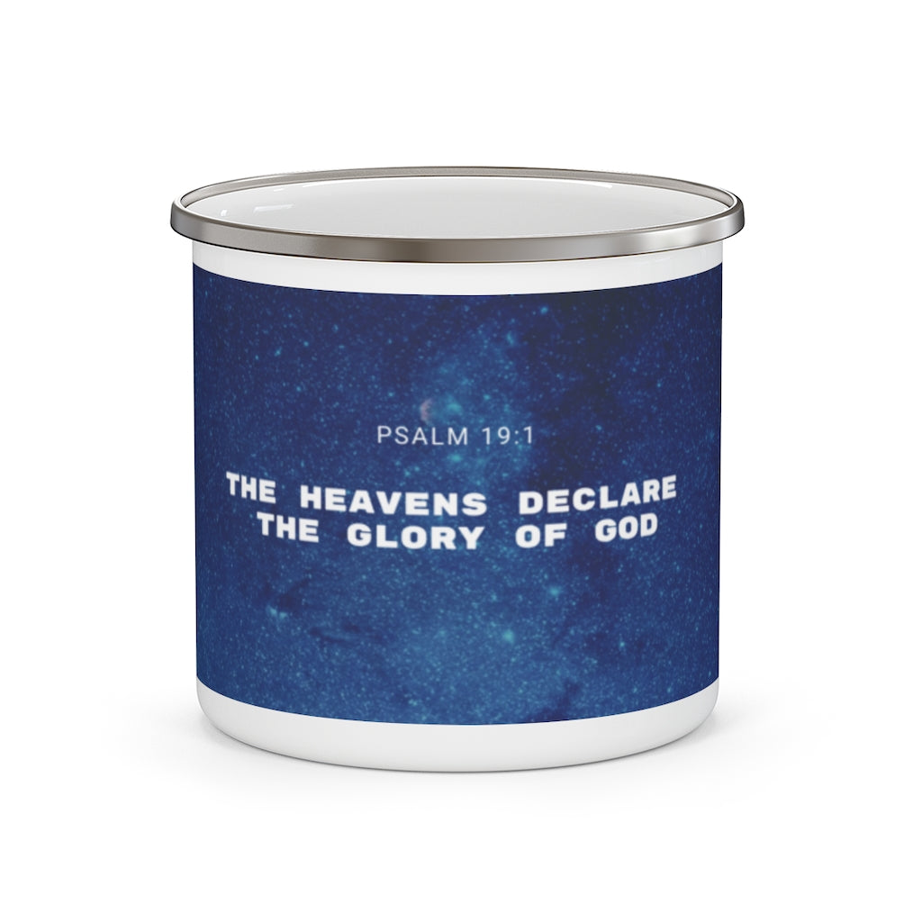 The Heavens Declare Camping Mug