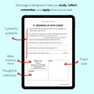 Steps to Christ Study Guide
