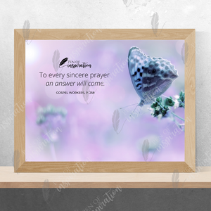 An Answer Will Come Screen Background